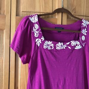 Banana Republic short sleeve shift dress